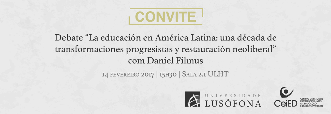 Destaque: Debate - La educación en América Latina...