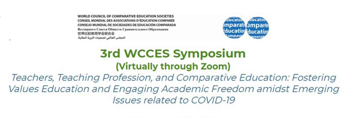 O CeiED organiza o 3rd WCCES Symposium (Virtually through Zoom) | Submissão de propostas